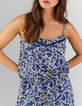 Top lencero cobalto maxi flores I.Code -1