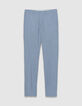 Hellblaue Anzughose aus Faux-Uni TRAVEL SUIT Herren-7