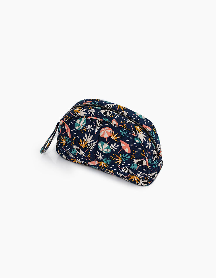 Pochette marine imprimé parasols I.Code-1