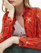 Camisa llama estampado cebra estrellado I.Code-1