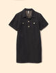 Vestido vaquero marrón leopardo I.Code-7