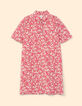 Vestido camisero red estampado floral tachista I.Code-8