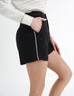 Shorts negros con franjas smoking I.Code-4