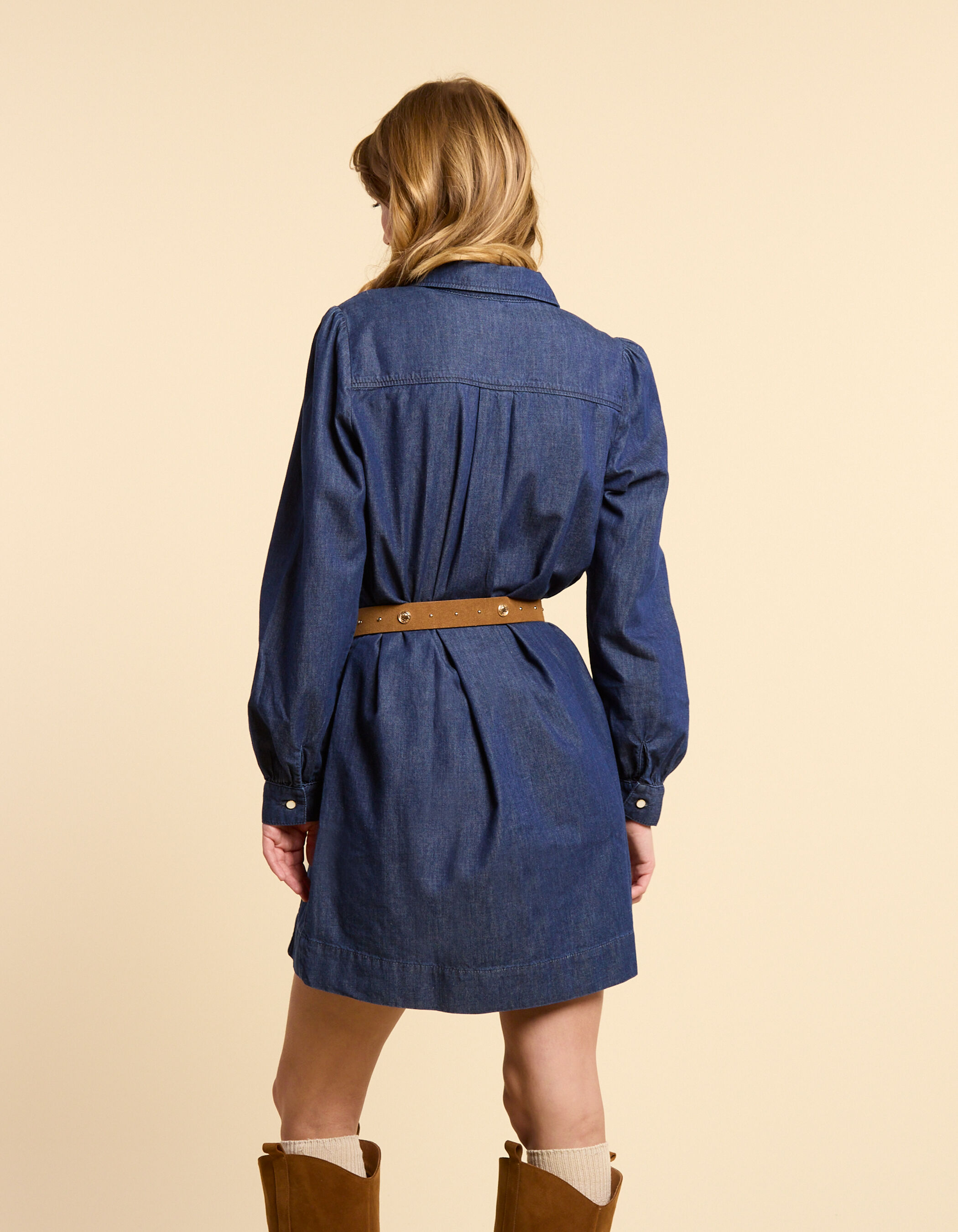 Robe i code bleu marine outlet
