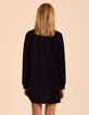I.Code navy corduroy dress-3