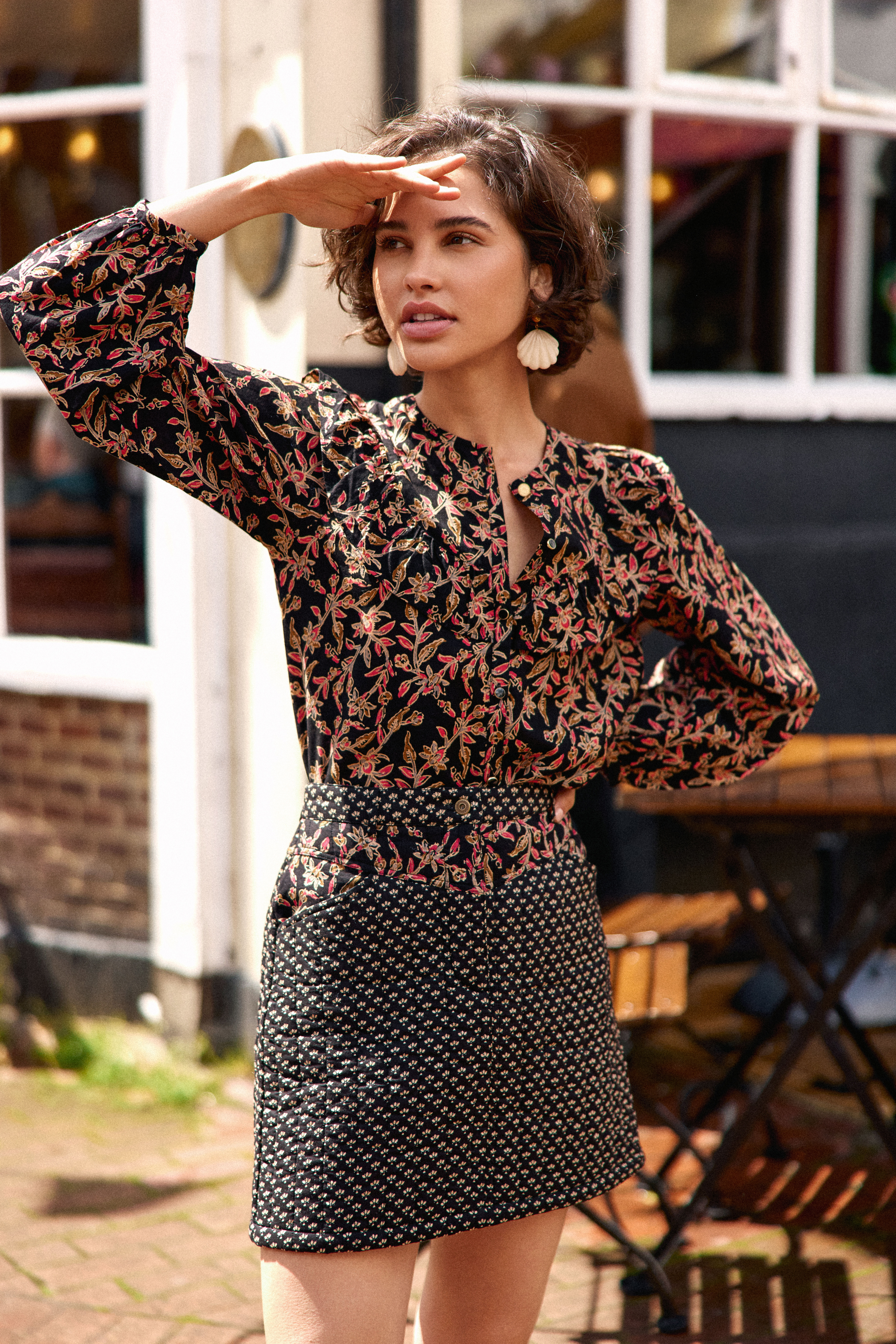Jupe boheme courte outlet
