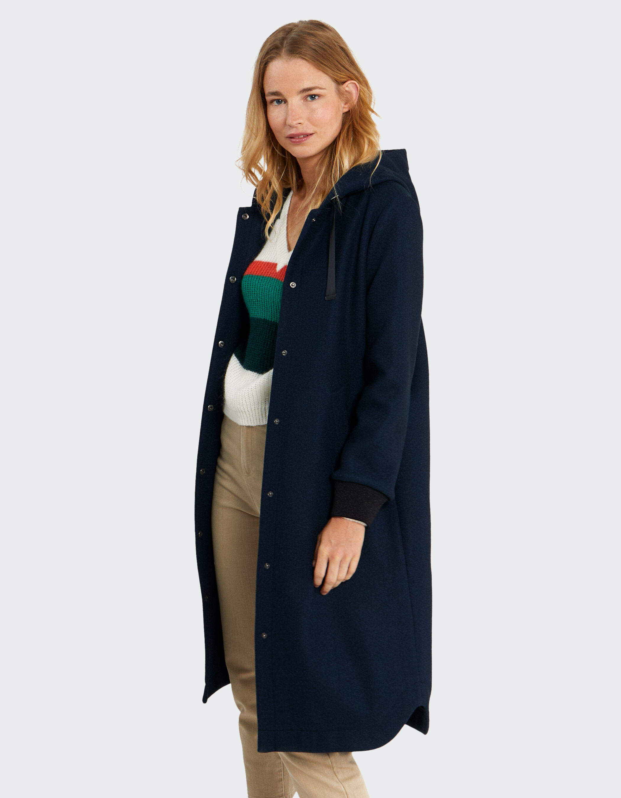 Manteau long 2025 marine