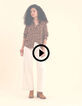 I.Code leopard print shirt-2