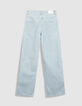Blaue Jeans mit weitem Bein von Chisa f&uuml;r Frauen-7