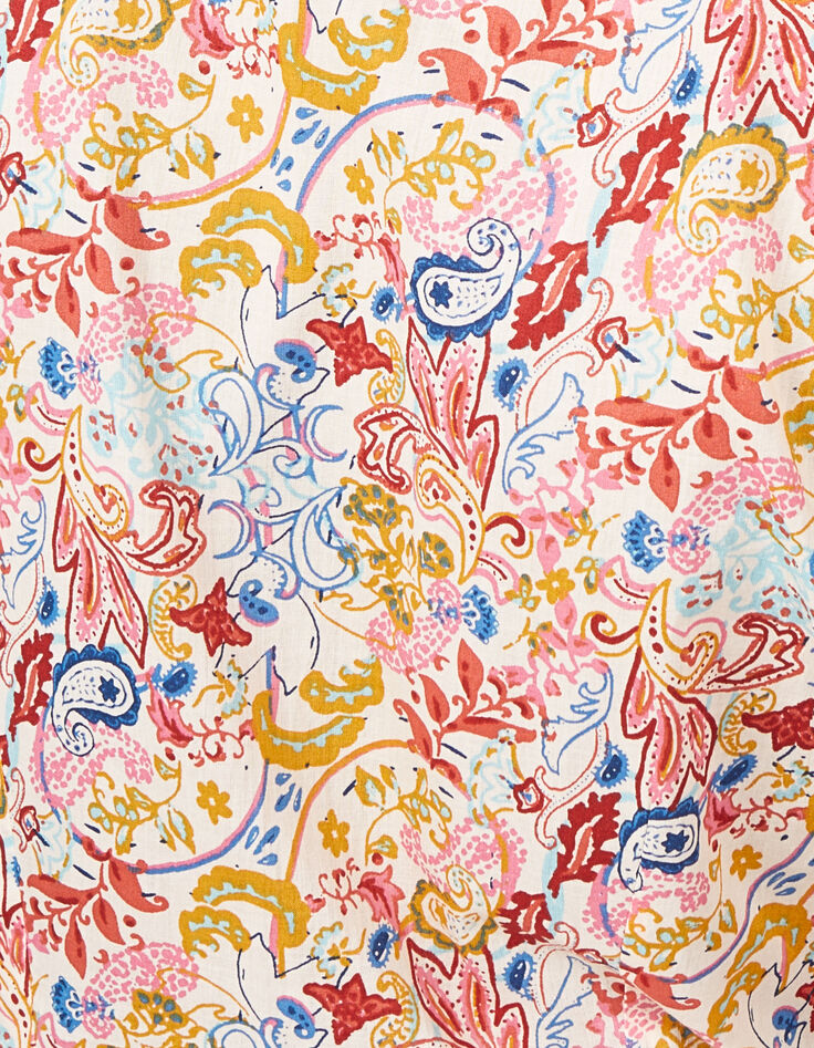 Wickelkleid mit Paisley-Badeprint I.Code -7