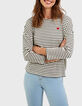Matrozen-T-shirt strepen en geborduurd hart I.Code-1