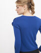 Blauer Pullover I.Code-3