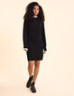 Schwarzes Strickkleid, englischer Stick I.Code-3
