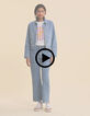Blue denim jacket I.Code-2