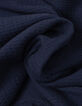 Marine T-Shirt Bio-Baumwolle mit Relief-8