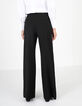 Pantalon large kaki élastiqué à carreaux I.Code-4