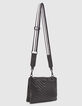Damen-Clutch 1440&nbsp;Reporter schwarz perforiertes Leder-2