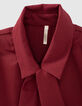 Camisa palo de rosa cuello chalina I.Code-4