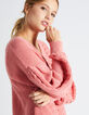 Pull rose femme I.Code-5