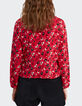 Blouse flash pink rock bloemenprint I.Code-2