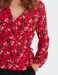 Blouse flash pink rock bloemenprint I.Code-3