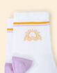 Calcetines blancos, azules y parma I.Code-2
