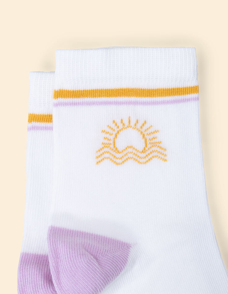 Calcetines blancos, azules y parma I.Code-2