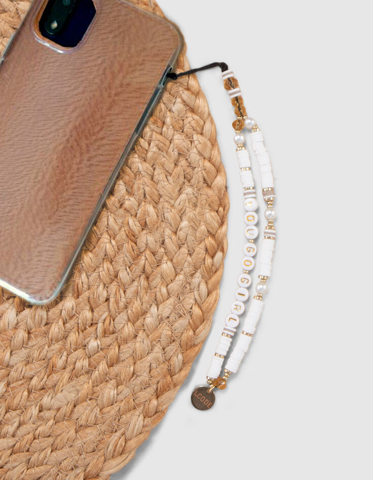Bijou de téléphone à perles I.Code-5