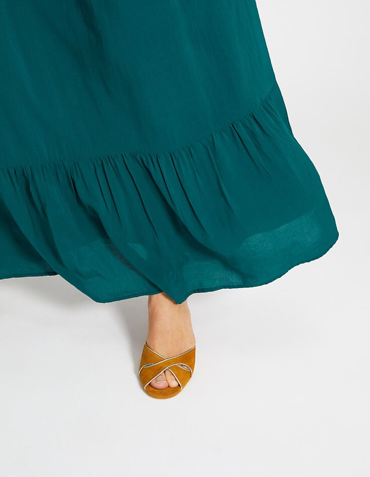 Robe longue émeraude 2 en 1 I.Code-2