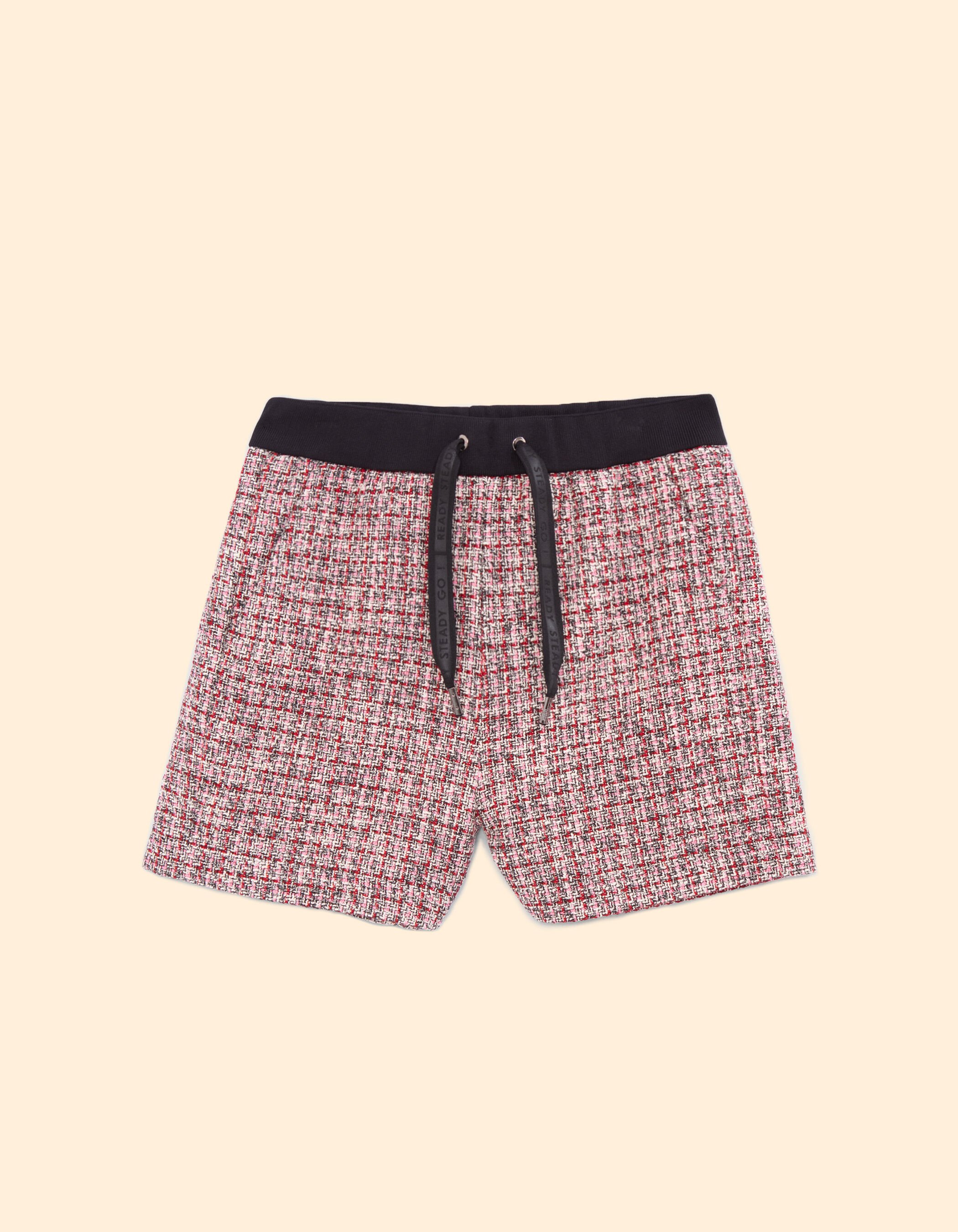 パンツ thered thered S tweed structure shorts THEREDTHREAD / ザレッドスレッド】S tweed structure shorts