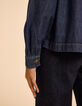 Blauwe jeansblouse kielstijl I.Code-6