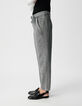 Graue Baggy-Damenjeans aus Lyocell&reg; im Crop-Schnitt-4