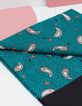 Schal mit Herzen-Paisley-Print in Sea Green I.Code-3