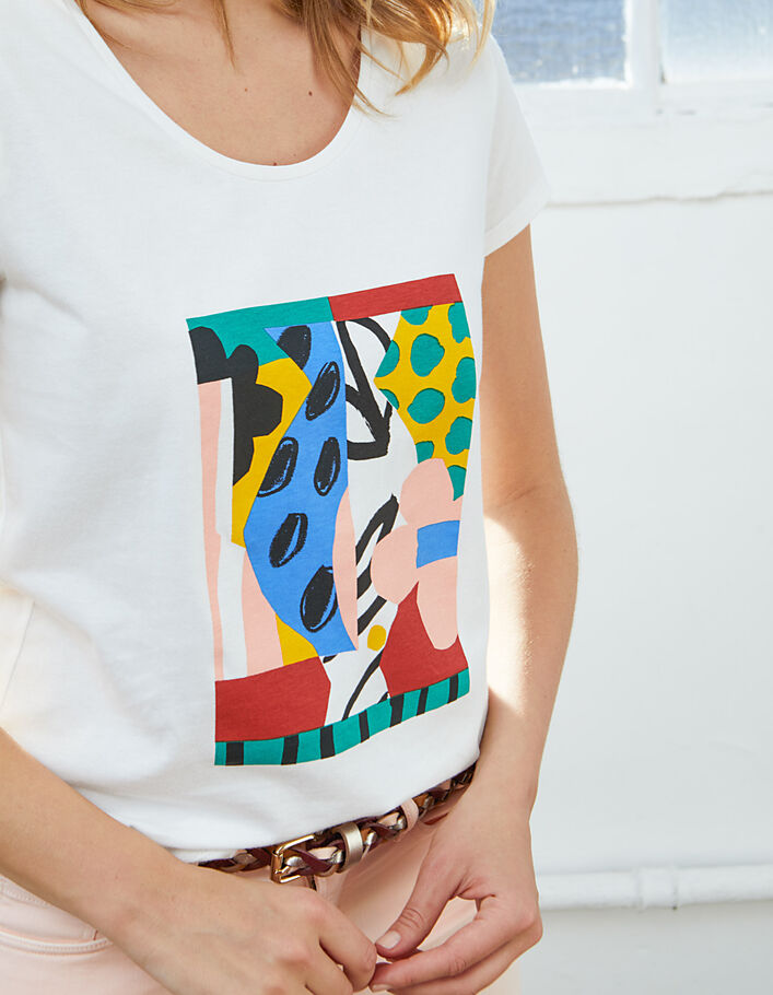 I.Code printed T-shirt - I.CODE