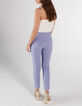 I.Code lavender suit trousers-3