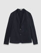 ULTRA MOBILITY Herren Anzugjacke aus grauem Mesh-6