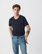 Marineblaues Herren-T-Shirt L'Essentiel-1