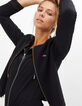Roze en zwart geometrisch omkeerbaar baseball jack I.Code-2