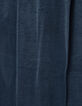 Dames Lyocell&reg;-mix marineblauwe getailleerde broek-9