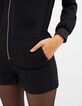 Combi short noir à capuche I.Code -5