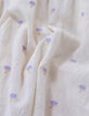 Ecru Hemd Jacquard Stick Palmen I.Code-9