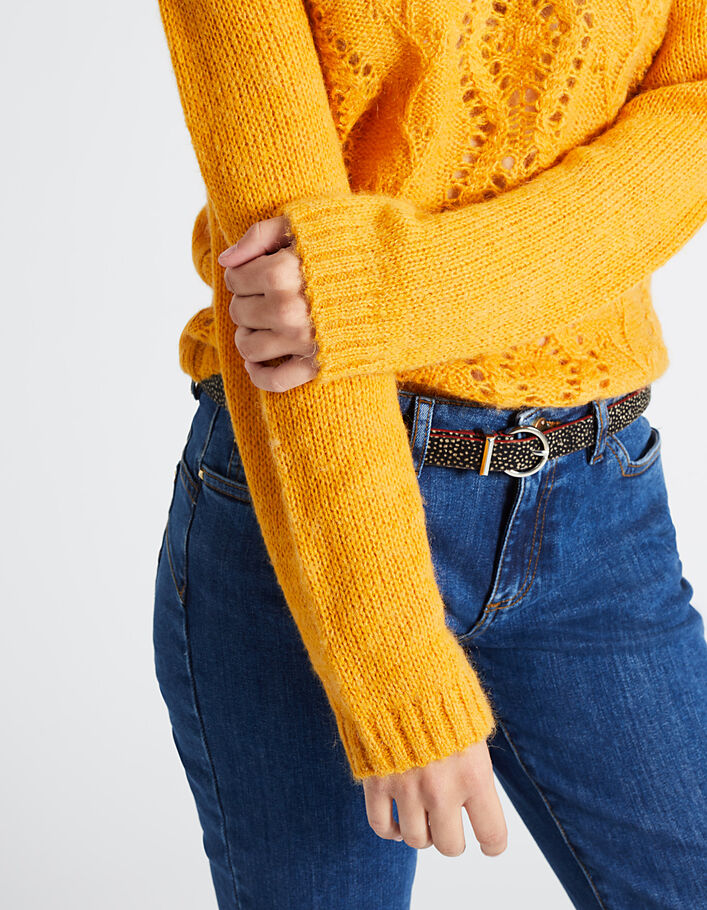 I.Code yellow sweater - I.CODE
