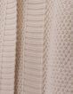 Ecru vest tricot zonder mouwen I.Code-8