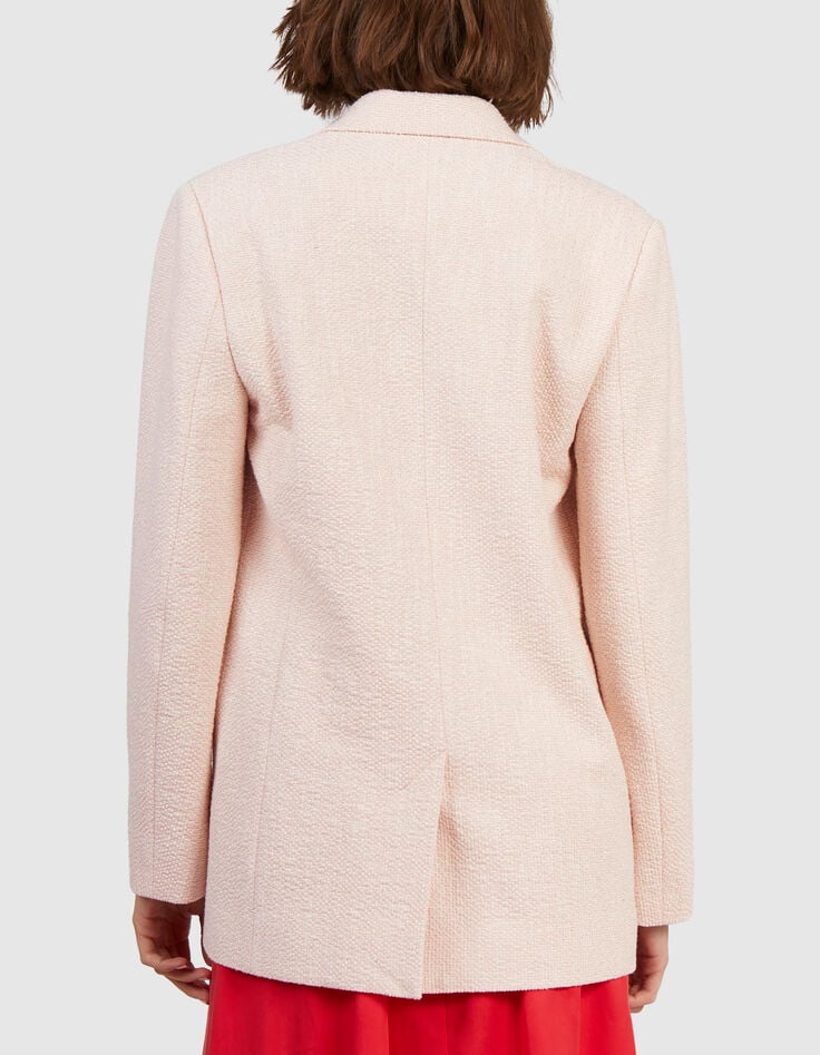 Manteau fresh pink lurex or I.Code-2