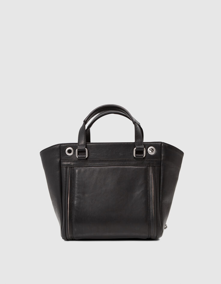 Die Tasche 1440 schwarz Leder Gr&ouml;&szlig;e M Damen-3