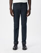 Marineblaue SLIM-Herrenjeans-3