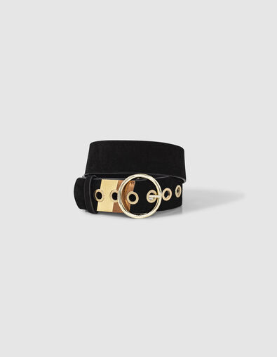 Brede zwarte riem I.Code