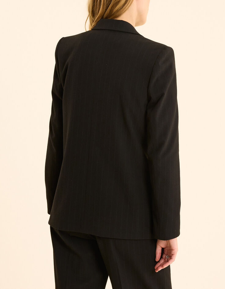 Grauer Blazer mit Tennisstreifen I.Code-3