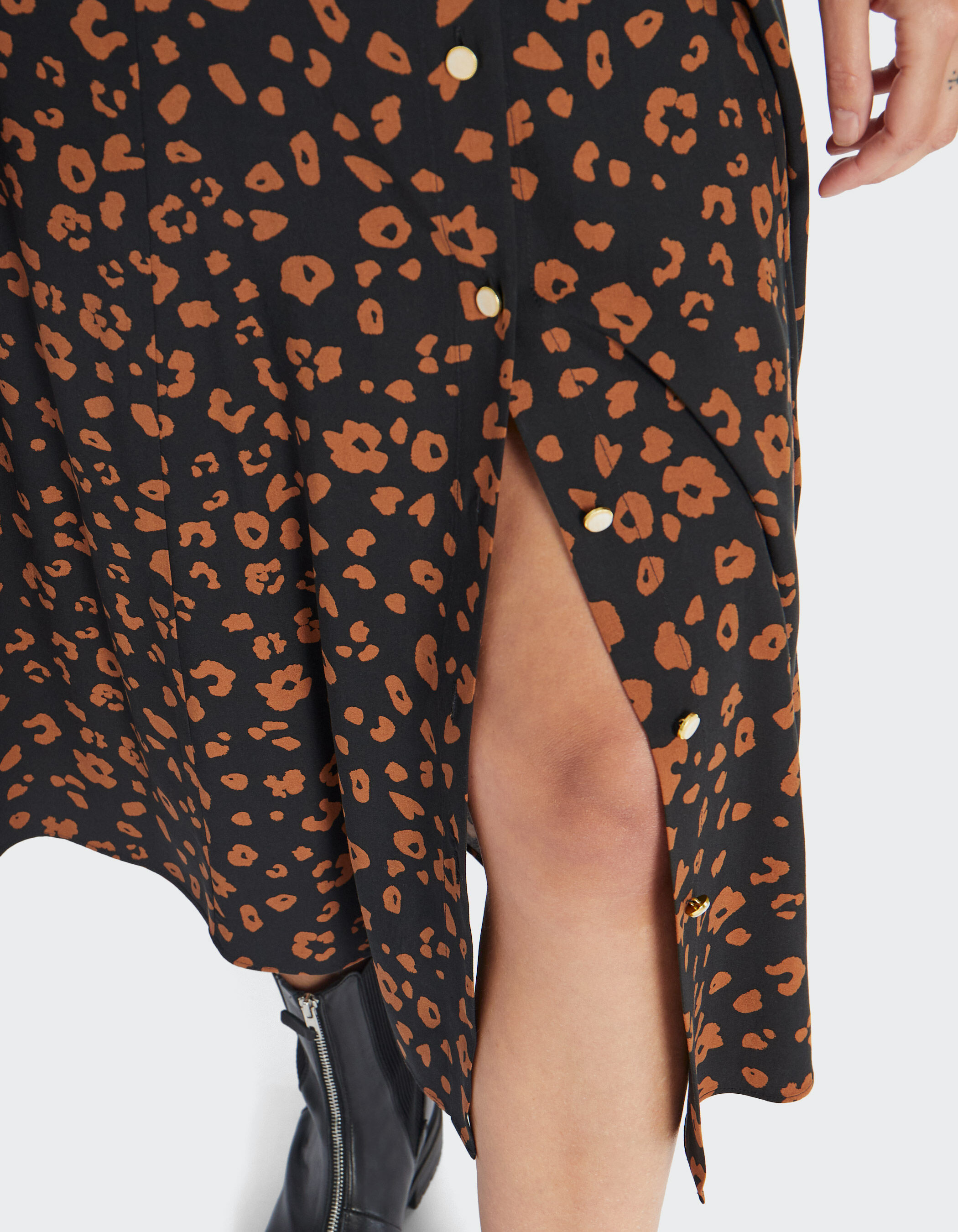 Jupe leopard pull and store bear