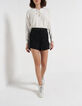 Shorts negros con franjas smoking I.Code-2